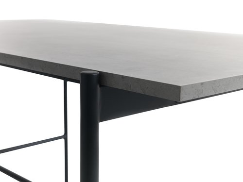 Blagov. stol TERSLEV 80x140 beton siva