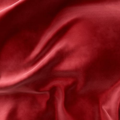 Gardin AUSTRA 1x140x300 sammet röd