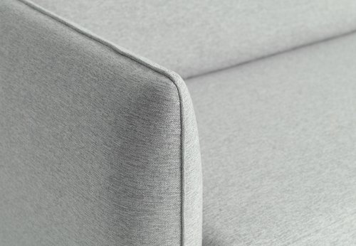 Canapé d'angle AARHUS gauche gris clair