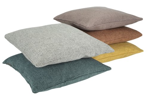 Housse de coussin SPARRIS 40x40 gris clair