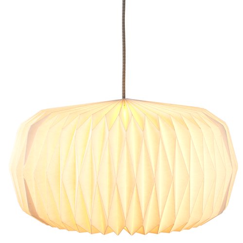 Lampe suspendue VALDER Ø44xH25cm blanc JYSK