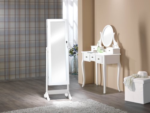 Espejo con armario MALLING 42x145 blanco