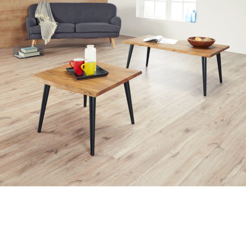 Mesa centro OKSLUND 60x60 natural