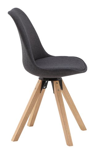 Esszimmerstuhl DREJHUS anthrazit | JYSK