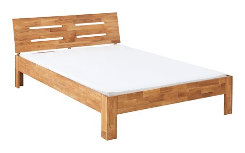 Estrutura de cama OLSKER 150x190 carv