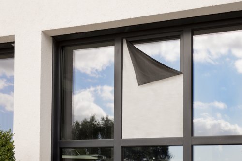 Zanzariera e frangisole 130x150 cm finestra nero