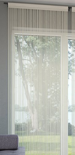 Provázková záclona NISSER 1x140x300 krém