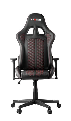Gamer szék NIBE fekete/piros