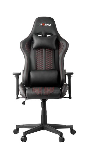Herní židle NIBE černá/červená