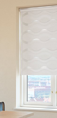 Doppelrollo EIKA 80x160cm weiß