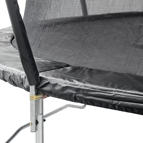 Trampolino FALK Ø426 cm con rete di sicurezza nero