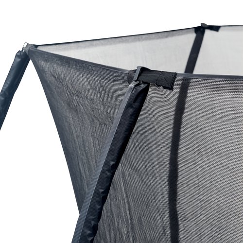 Trampolino FALK Ø426 cm con rete di sicurezza nero