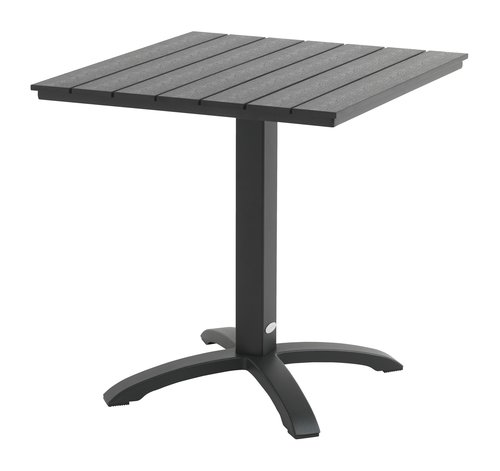 Kávézó asztal HOBRO SZ70xH70 fekete