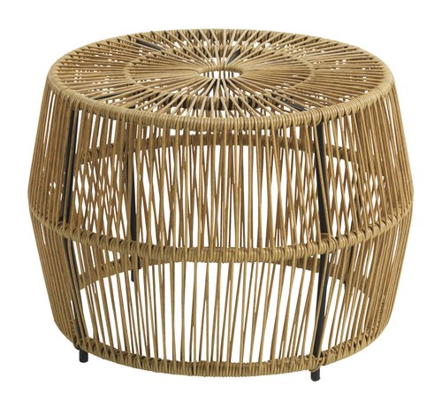 Beistelltisch JUNGLEDAL Ø50x40 natur JYSK