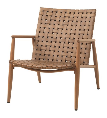 Lounge chair EDDERUP nature | JYSK