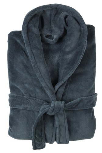 Bathrobe VALBO L/XL dark blue | JYSK