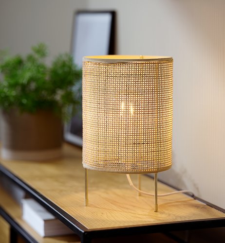 Table lamp ALBERT D19xH31cm rattan