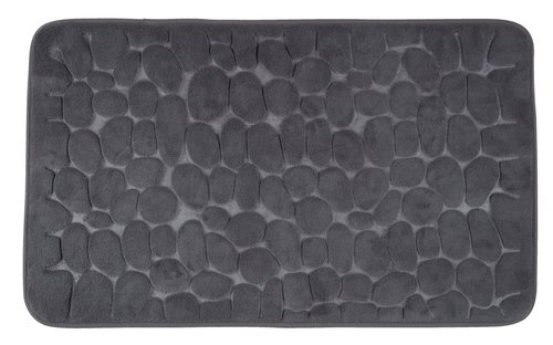 Tapis de bain PUKAVIK 50x80 gris ant.