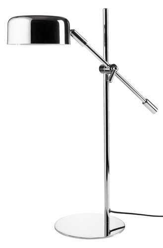 Lampe de table ISAK l16xL42xH49cm chrome