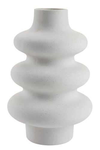 Vase ALVIS Ø20xH30cm blanc