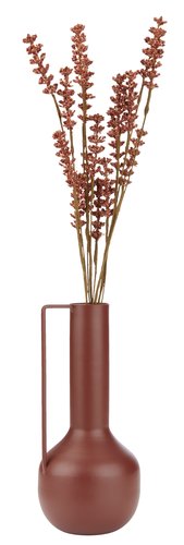 Kunstig blomst LEANDER H53cm brun
