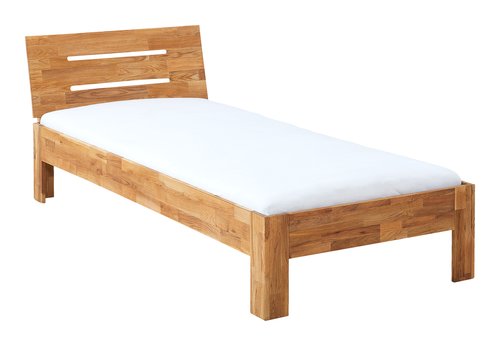 Estructura de cama OLSKER 90x190 roble