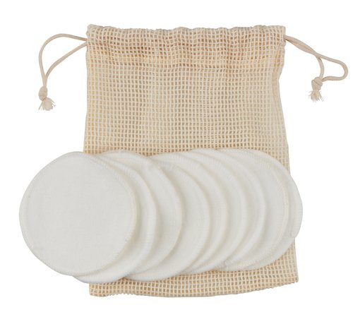 Makeup pads VAD bamboo/cotton pack of 10