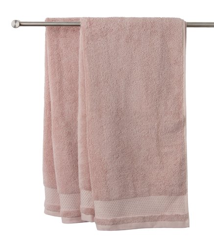 Gjestehåndkle NORA 40x60cm støvet rosa