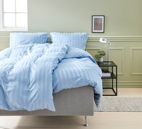 Спално бельо с чаршаф NELL 140x200 синьо