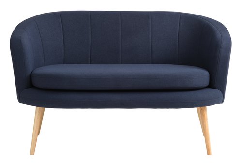 Sofa GISTRUP 2-seater dark blue