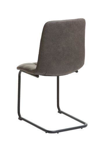 Jídelní židle HURUP šedá/černá