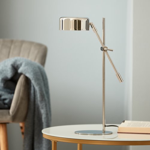 Lampe de table ISAK l16xL42xH49cm chrome