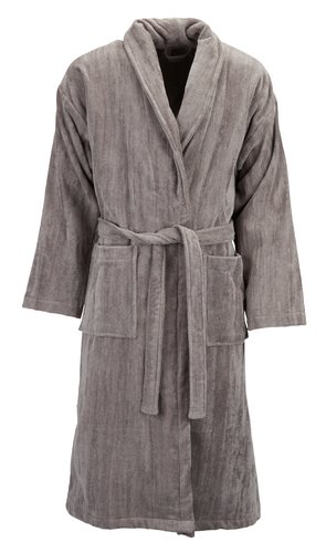 Bathrobe TIBRO S/M grey KRONBORG