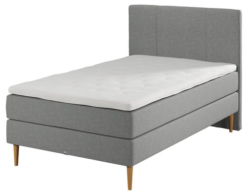 Sänggavel 120x125 VIKING BEDS grå-53