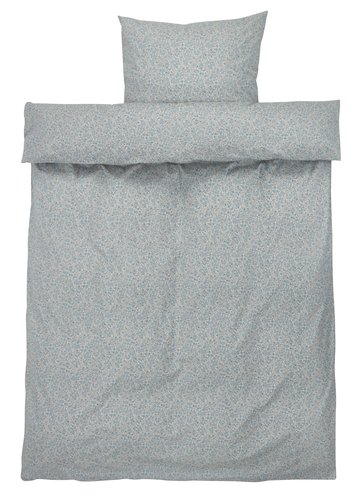 Bettwäsche CAMILLE 135x200 blau JYSK