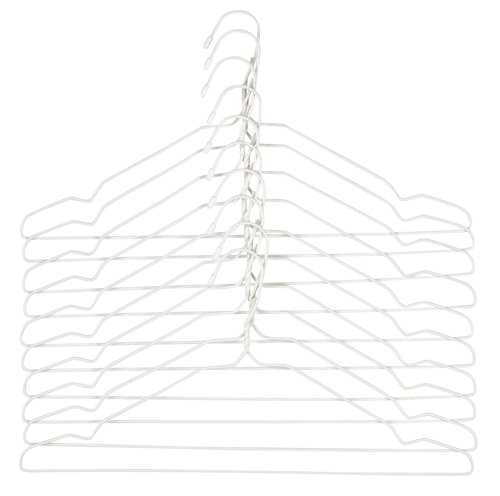 Hangers TONNI L43cm pack of 10 white