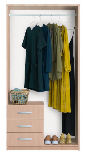 Jysk vinderup deals 3 door wardrobe