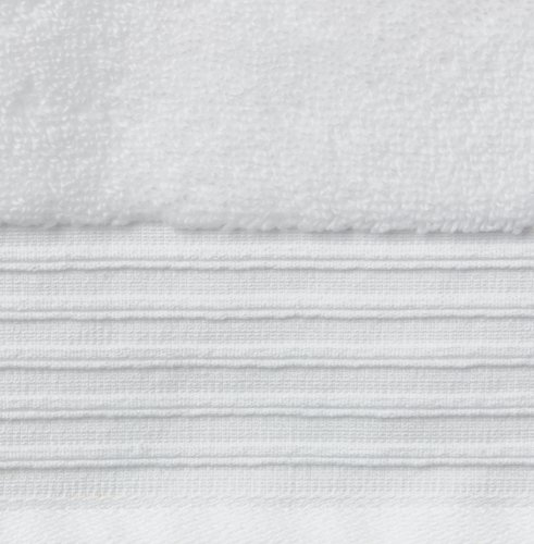 Asciugamano SORUNDA 50x100 cm bianco KRONBORG