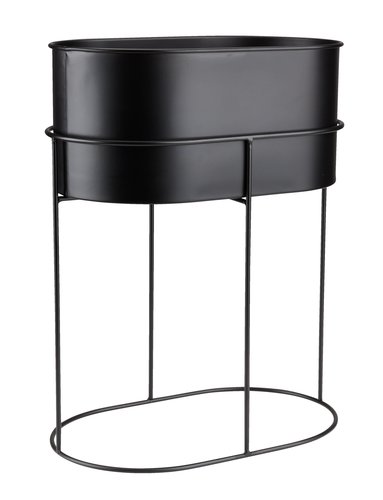 Pidestall SAMUEL B35xL21xH45cm svart