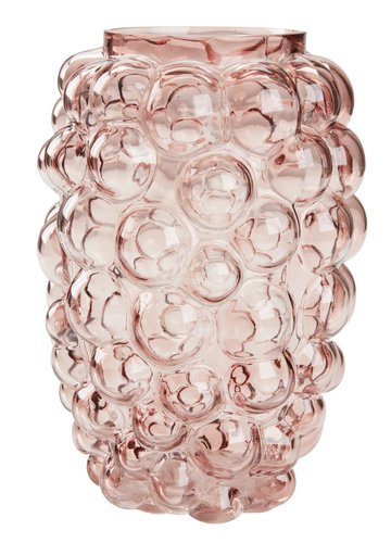 Vase CASPER Ø17xH24cm rosa
