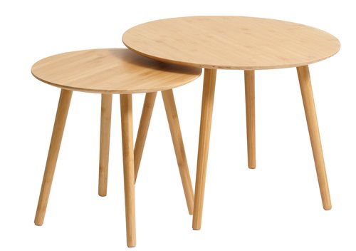 Odkládací stolek VANDSTED Ø45 bambus