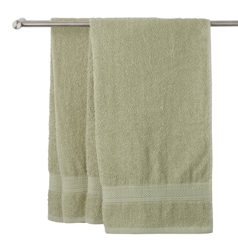 Handdoek UPPSALA 50x90 lichtgroen