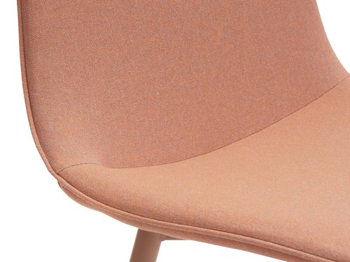 Dining chair BISTRUP dusty peach