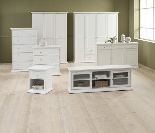 Dressoir FREDENSBORG 3 deuren wit