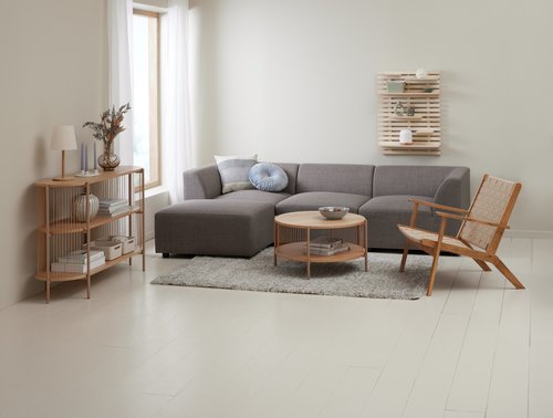 Couchtisch EGELEV Ø70 eiche JYSK