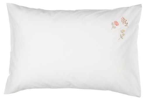 Pillowcase MAJ 50x70/75 white/rose