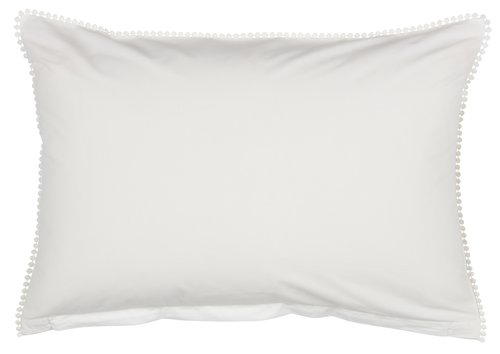 Funda de almohada MARIT 50x70/75 blanco