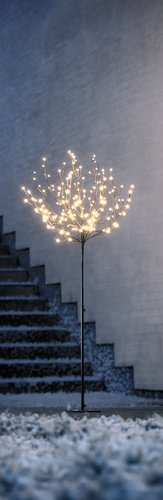 LED svietiaci strom SANDROSE V180 cm so 180 LED a časovačom