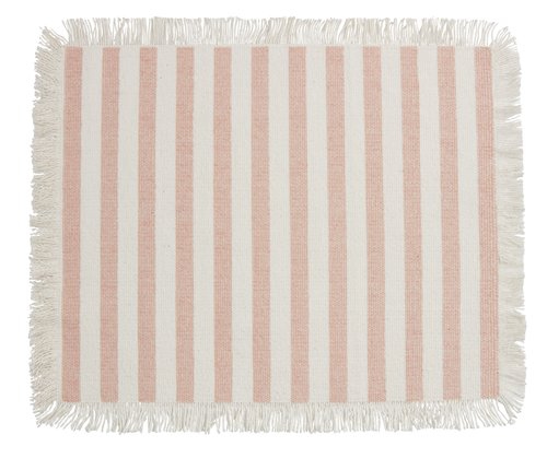 Stolna prostirka HICKORY 38x45 bijela/roza