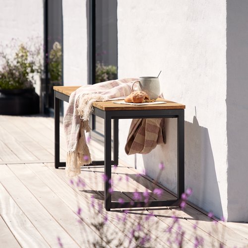 Bench UGILT W130xD35 hardwood JYSK